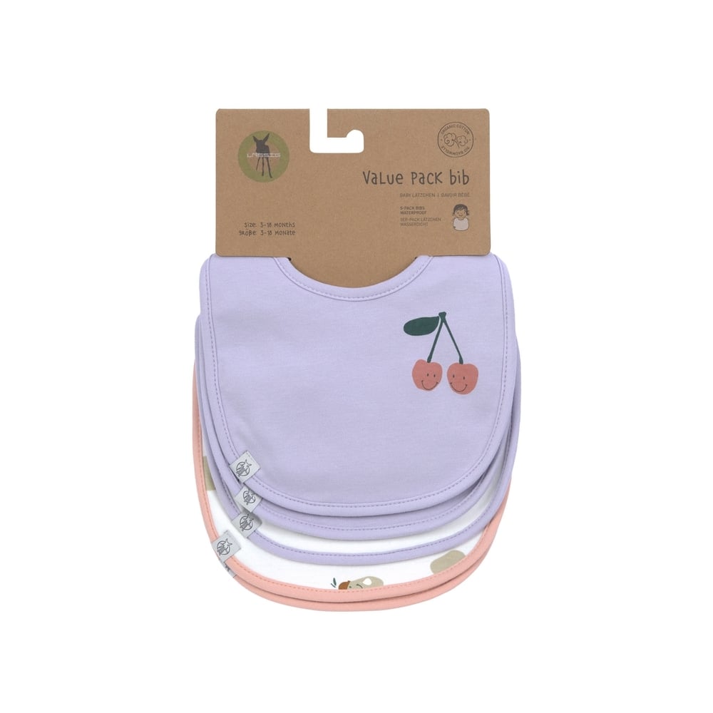 Lässig Haklapp Value Pack 5 st Happy Fruits Cherry