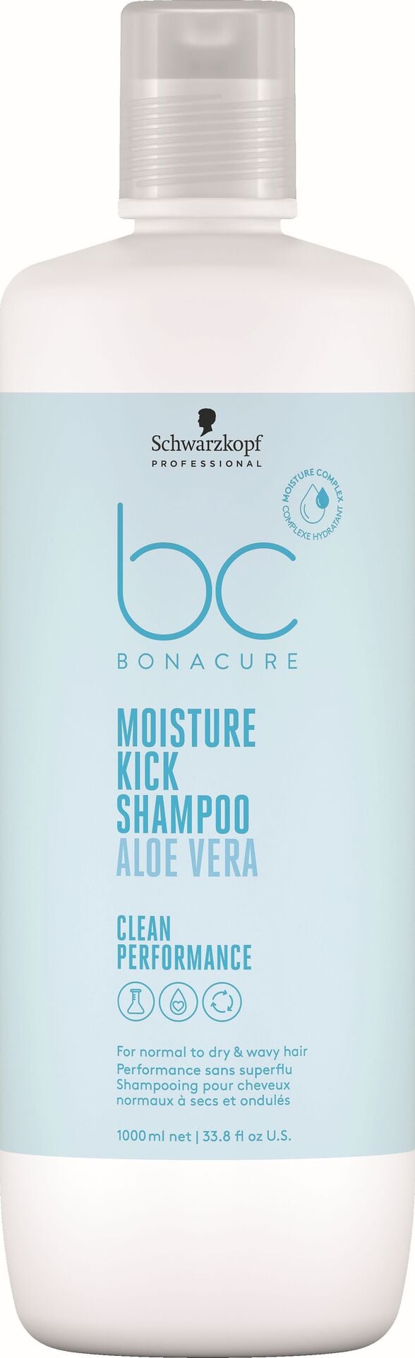 Schwarzkopf Bonacure Moisture Kick Shampoo 1000ml