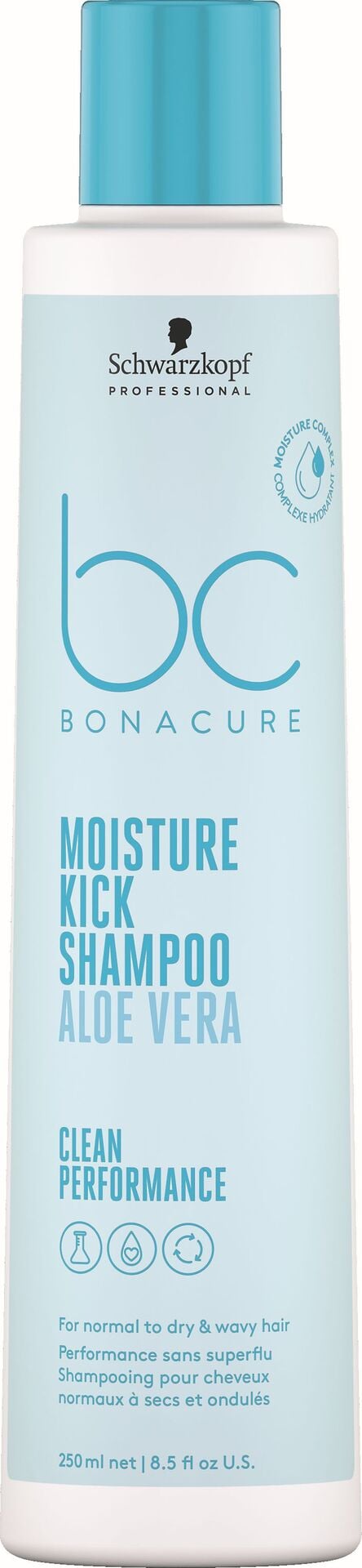 Schwarzkopf Bonacure Moisture Kick Shampoo 250ml