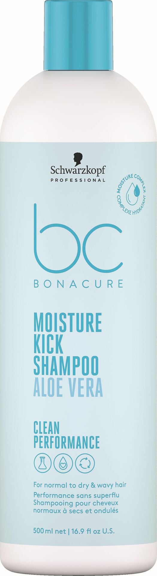 Schwarzkopf Bonacure Moisture Kick Shampoo 500ml