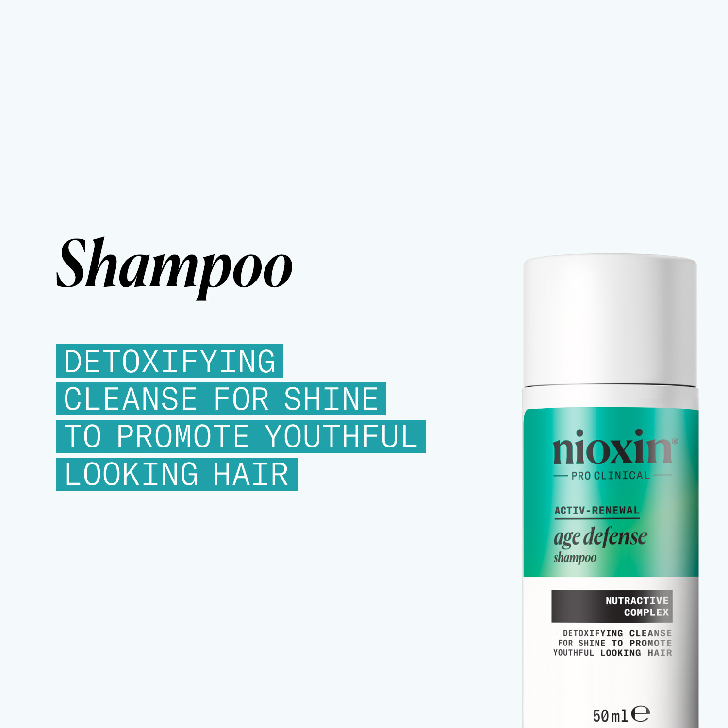 Nioxin Age Defense Shampoo 50 ml