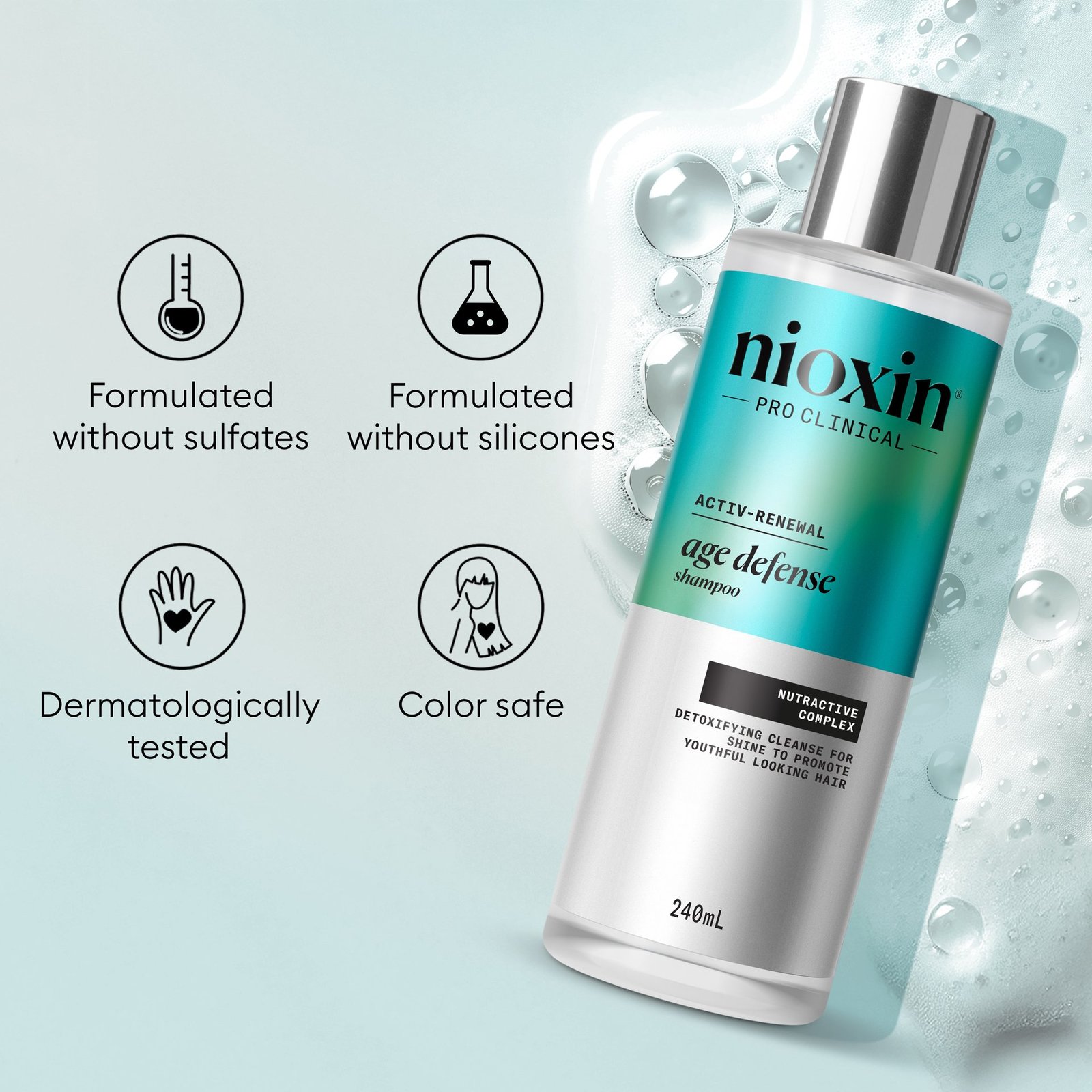 Nioxin Age Defense Shampoo 240 ml