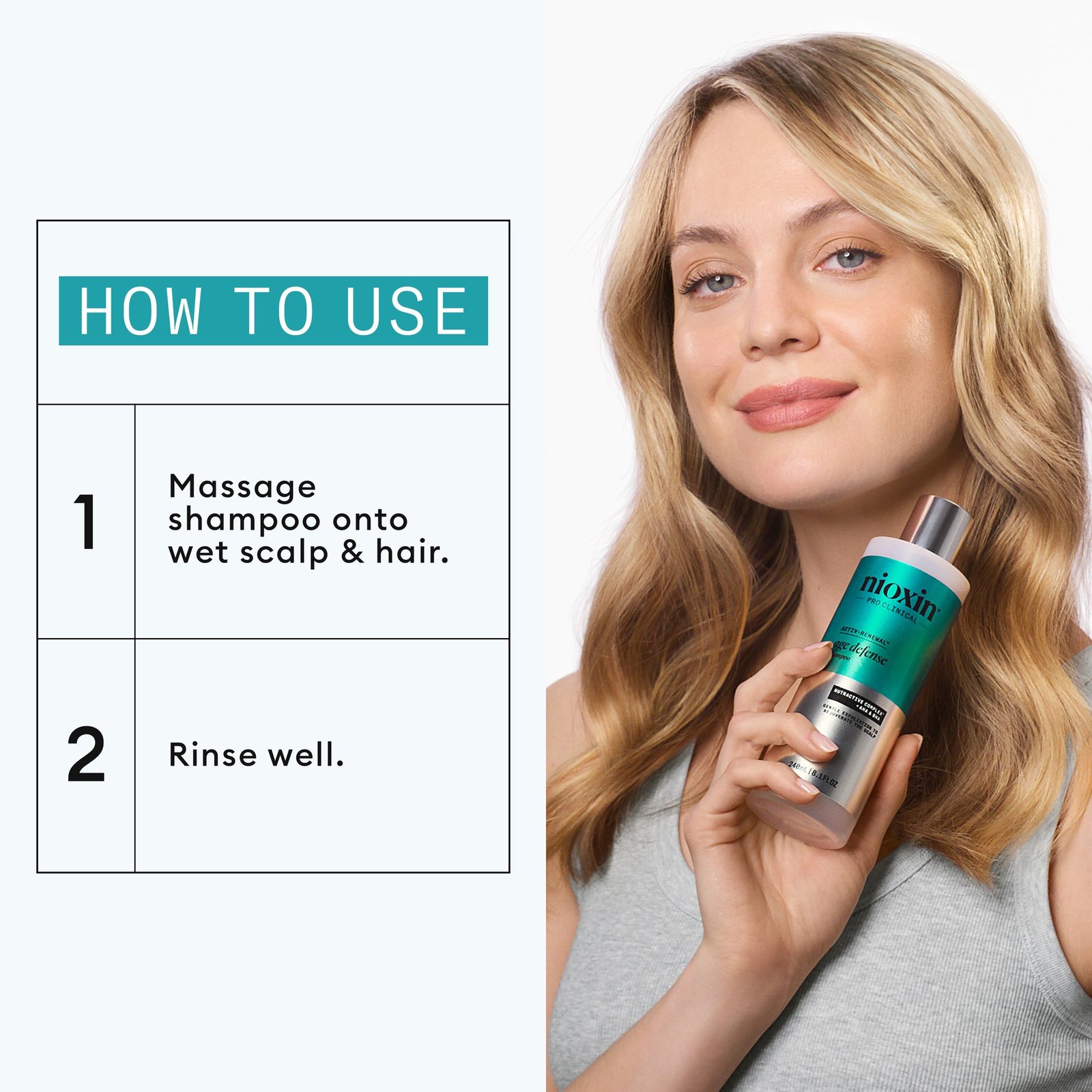 Nioxin Age Defense Shampoo 240 ml