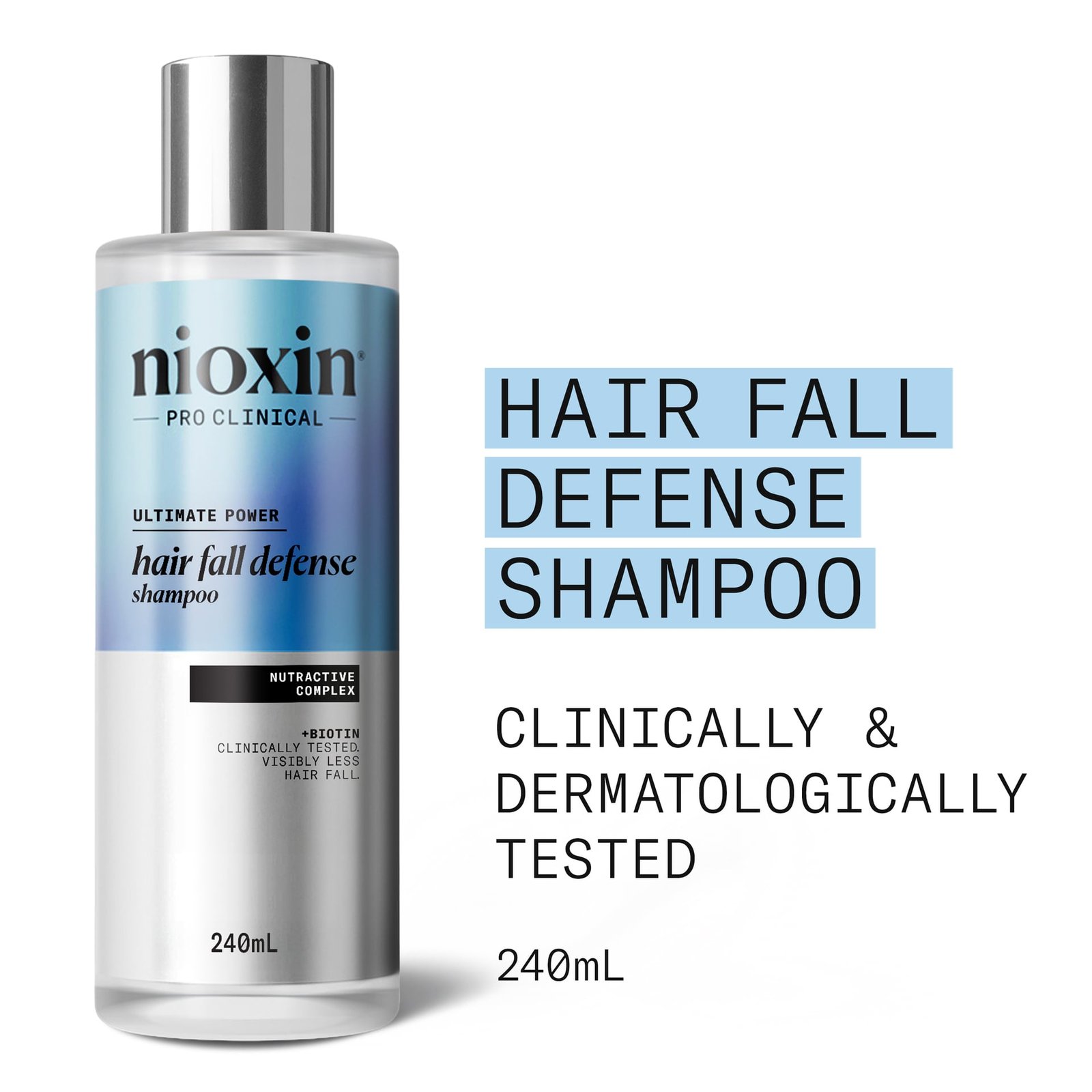 Nioxin Hair Fall Defense Shampoo 240 ml