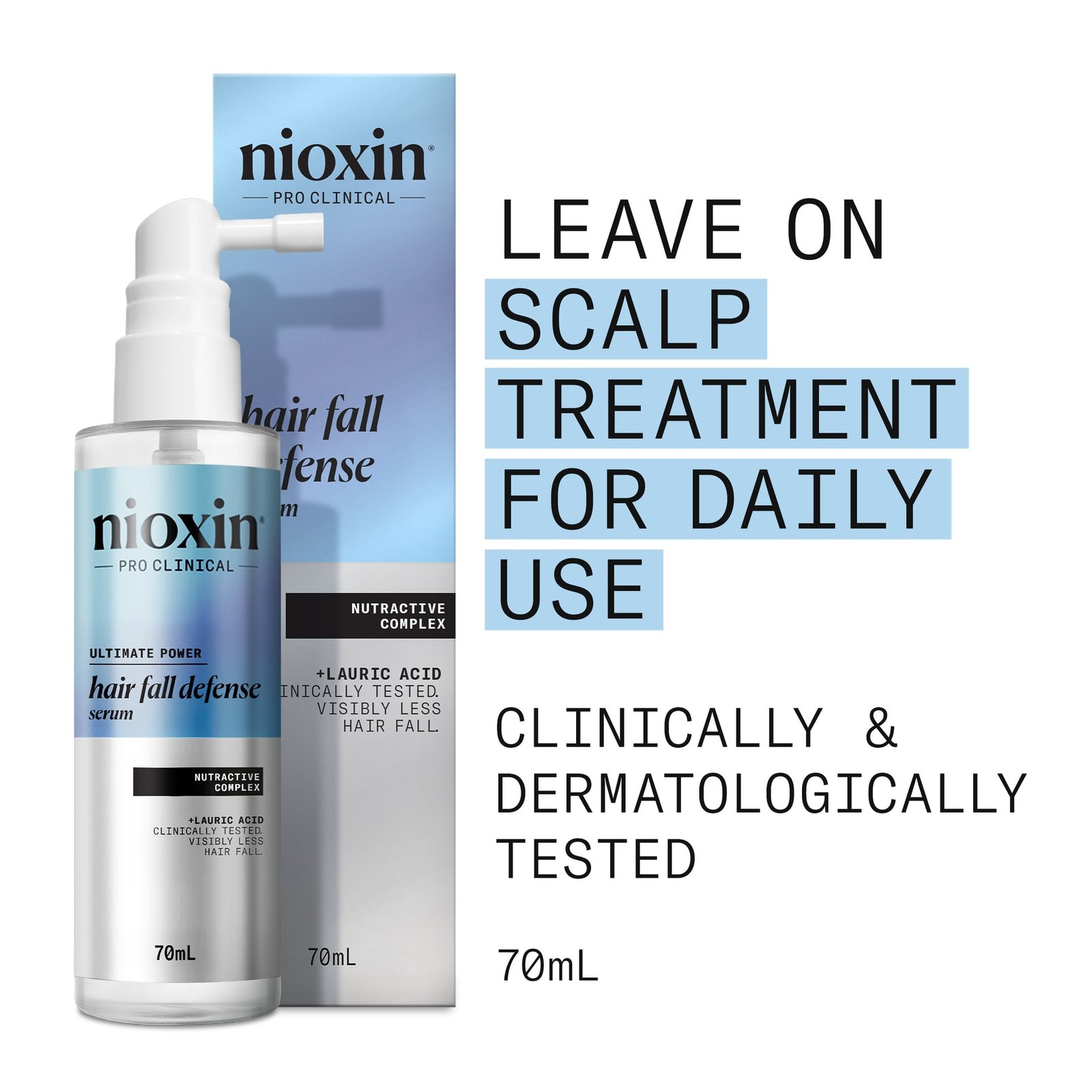 Nioxin Hair Fall Defense Serum 70 ml