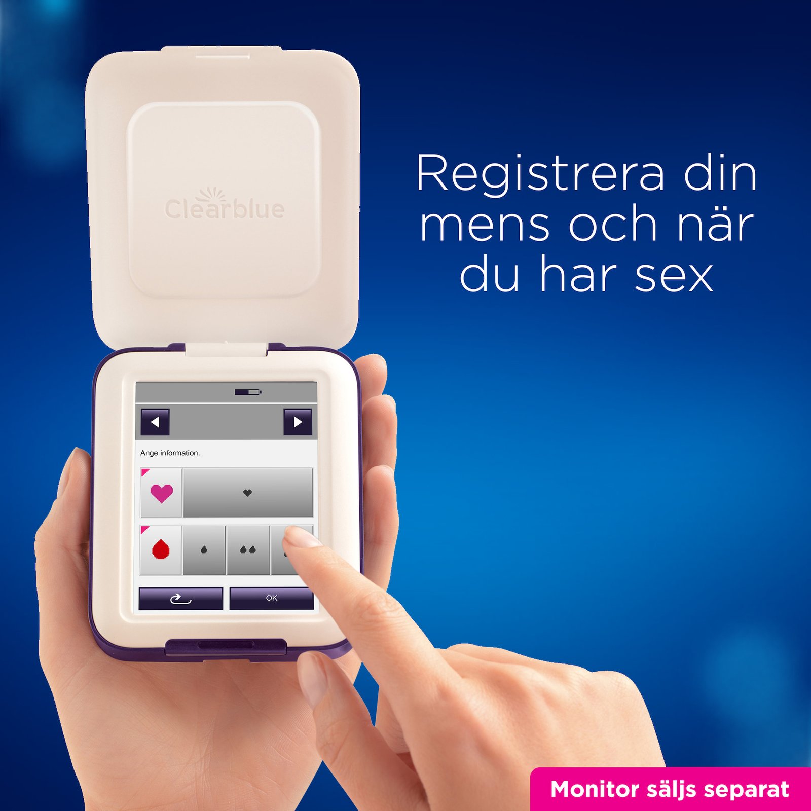 Clearblue Advanced Fertility Teststickor till Monitor 24 st