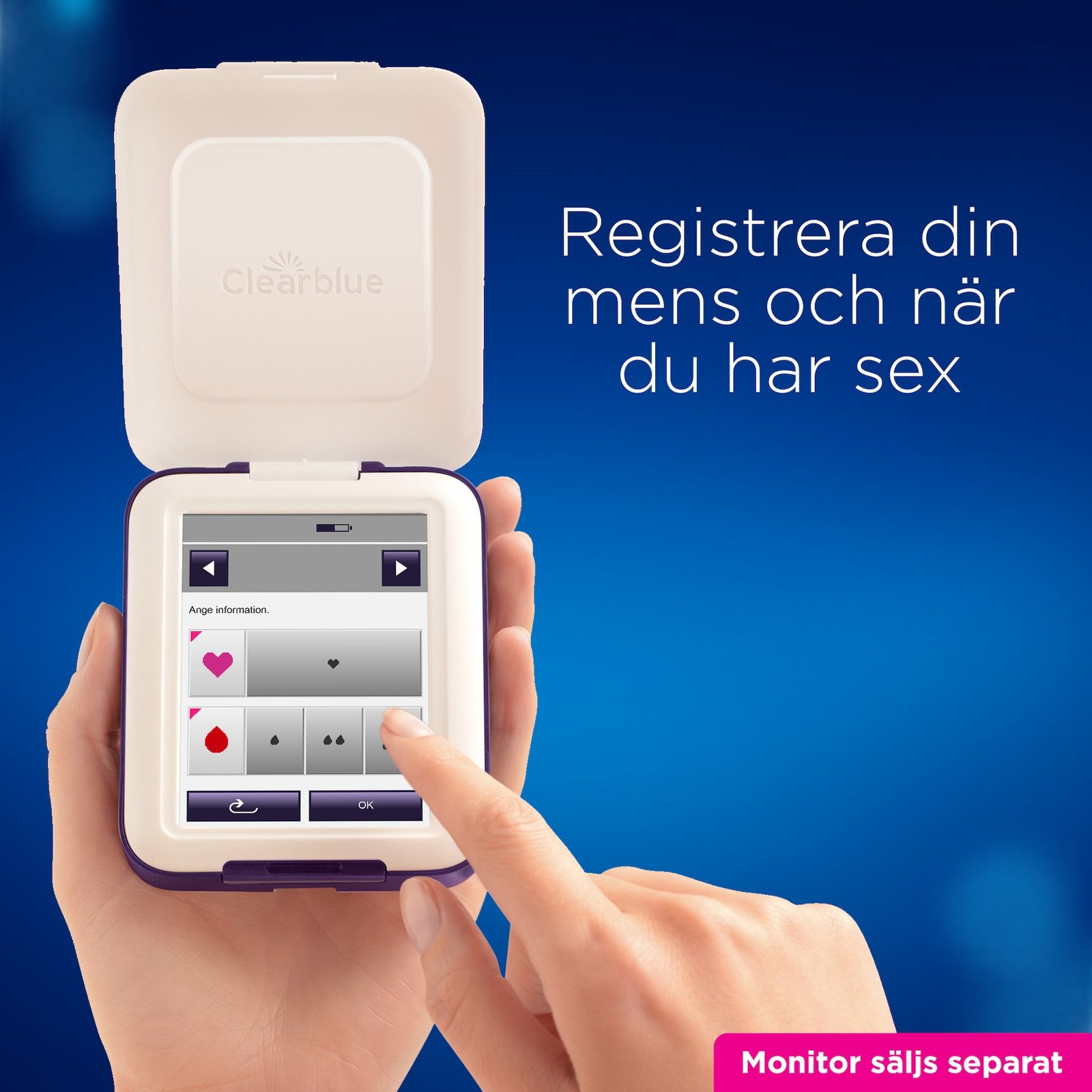 Clearblue Advanced Fertility Teststickor till Monitor 24 st