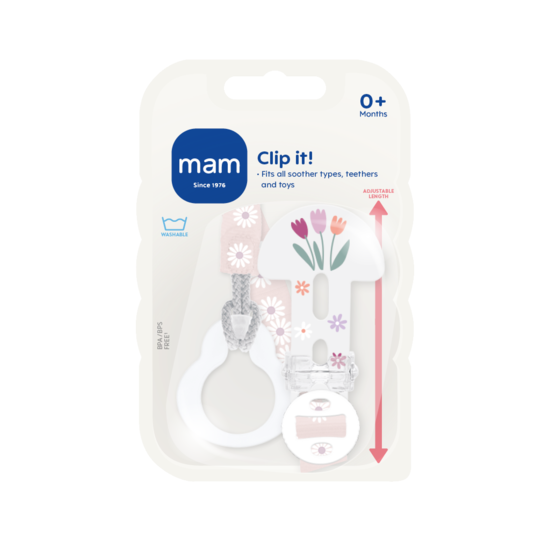 MAM Clip it Pink