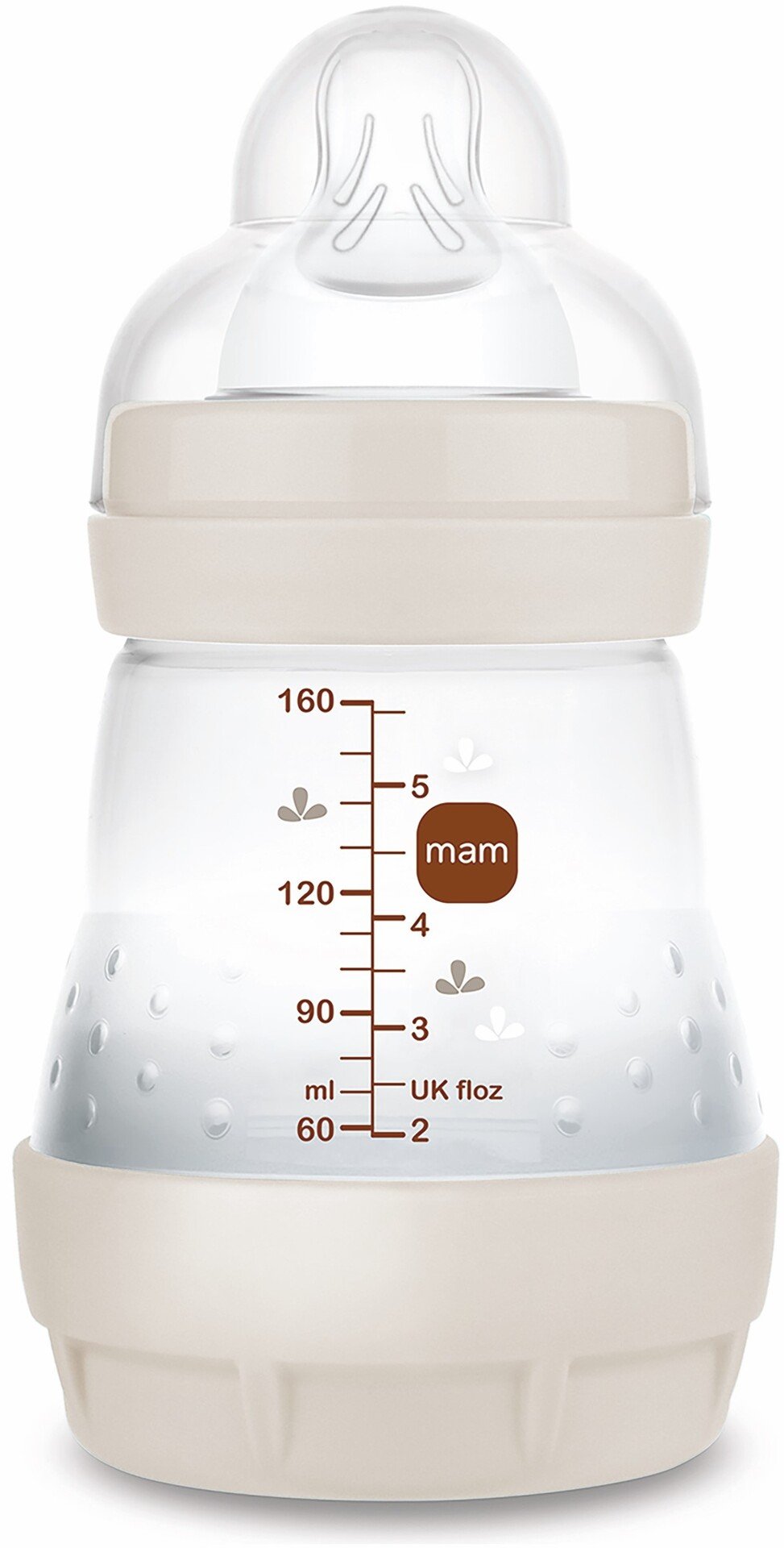MAM Easy Start Anti-Colic Nappflaska 0+ Neutral 160ml