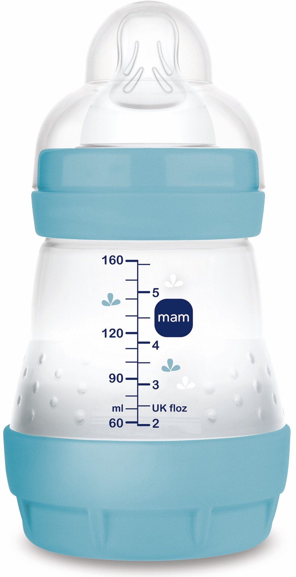 MAM Easy Start Anti-Colic Nappflaska 0+ Blå 160ml