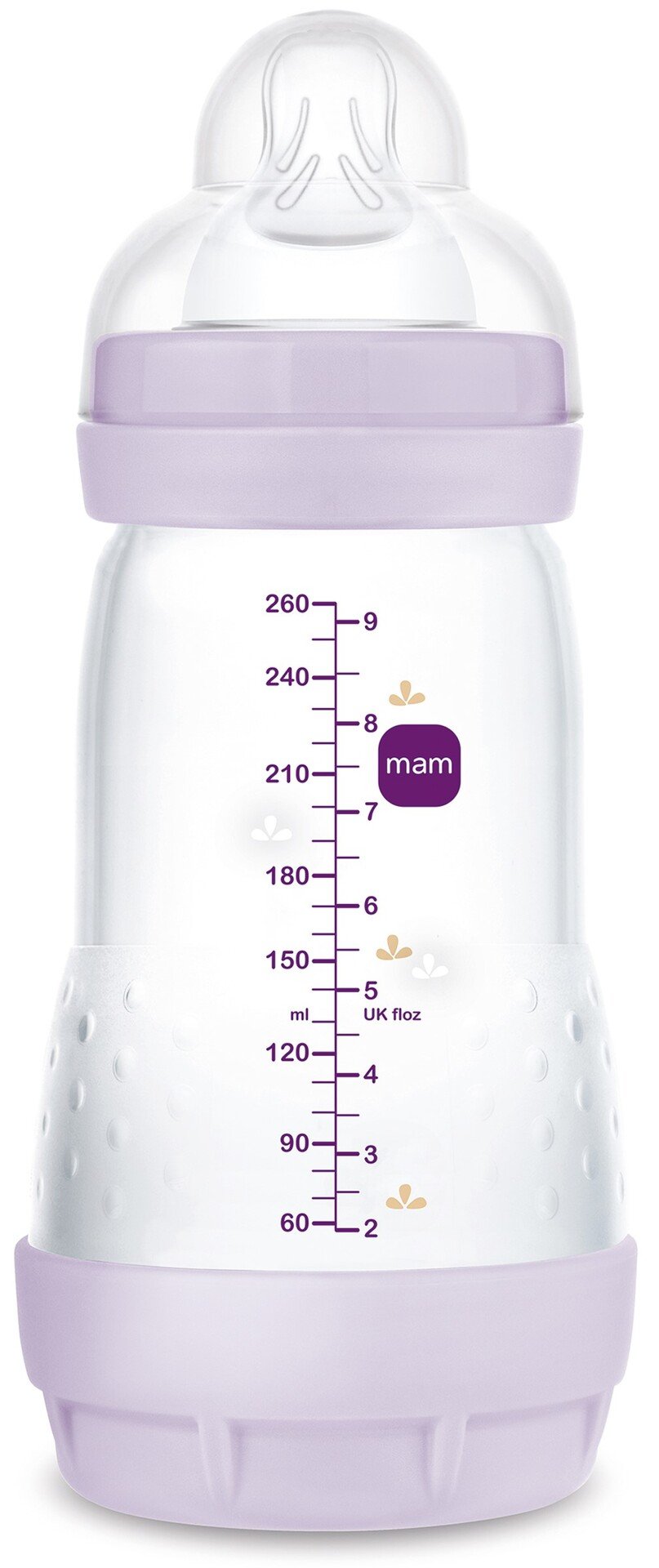 MAM Easy Start Anti-Colic Nappflaska 260ml 0+ månader Lila 1-pack