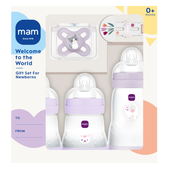 MAM Welcome to the World Gift Set Pink