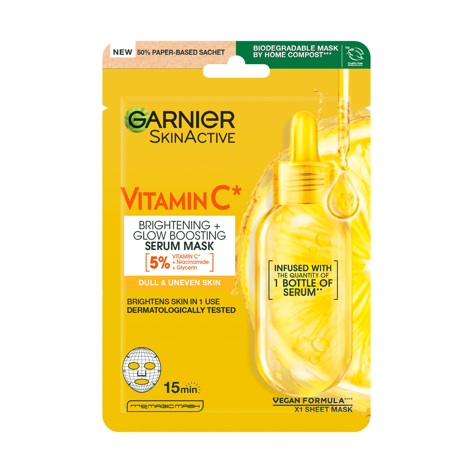 Garnier Vitamin C Glow Kit Brightening Skincare Gift Box
