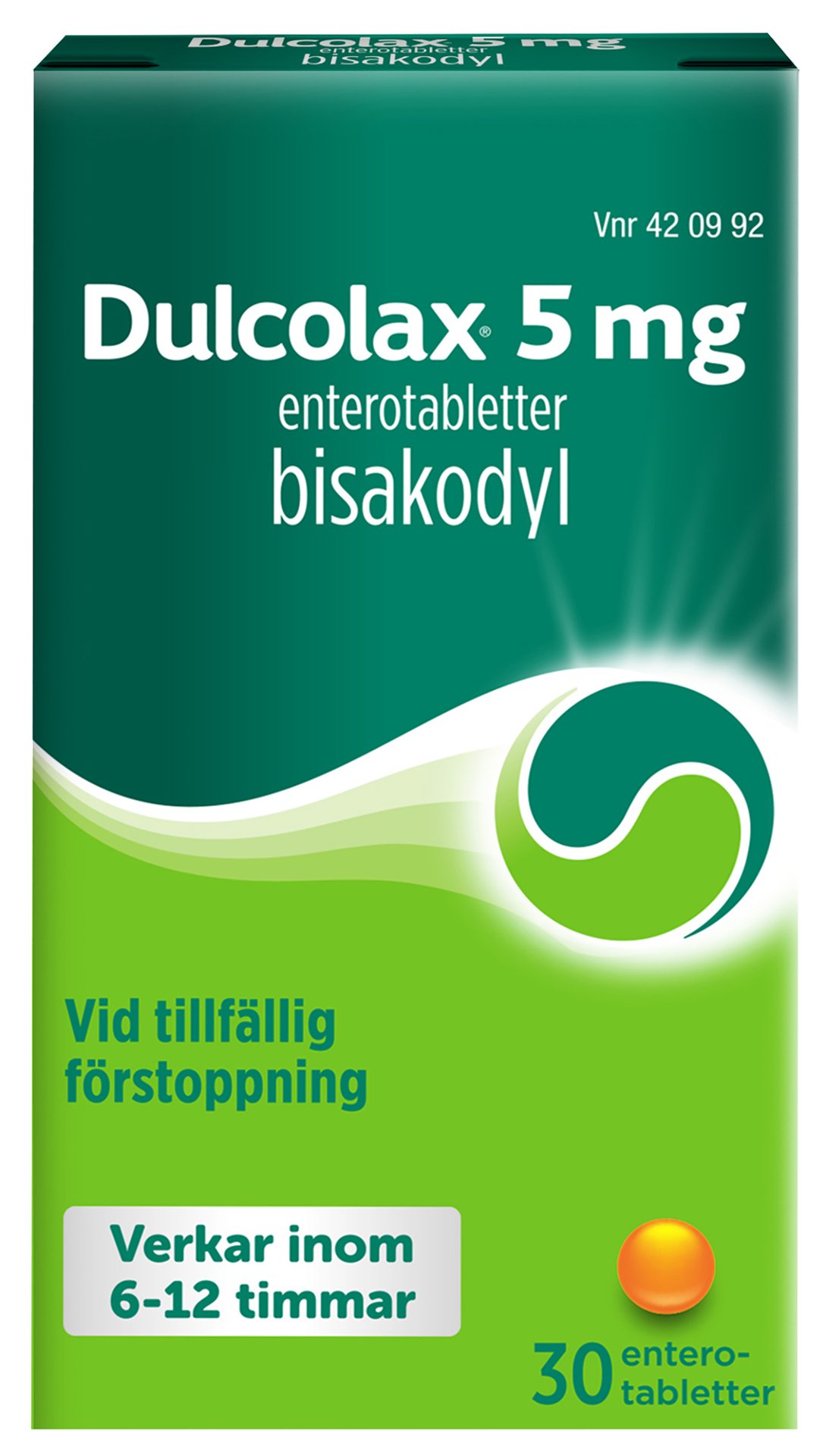 Dulcolax enterotablett 5mg, 30st