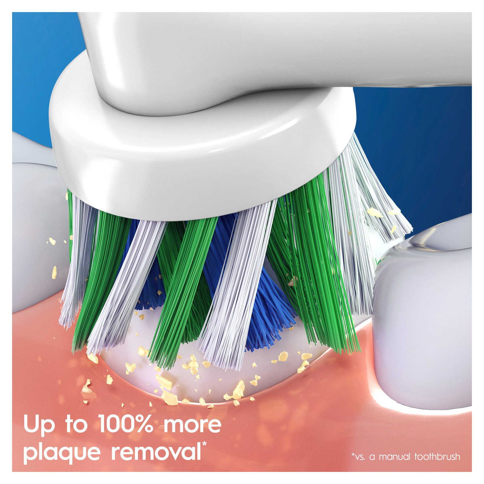 Oral-B Cross Action Tandborsthuvuden 5 st