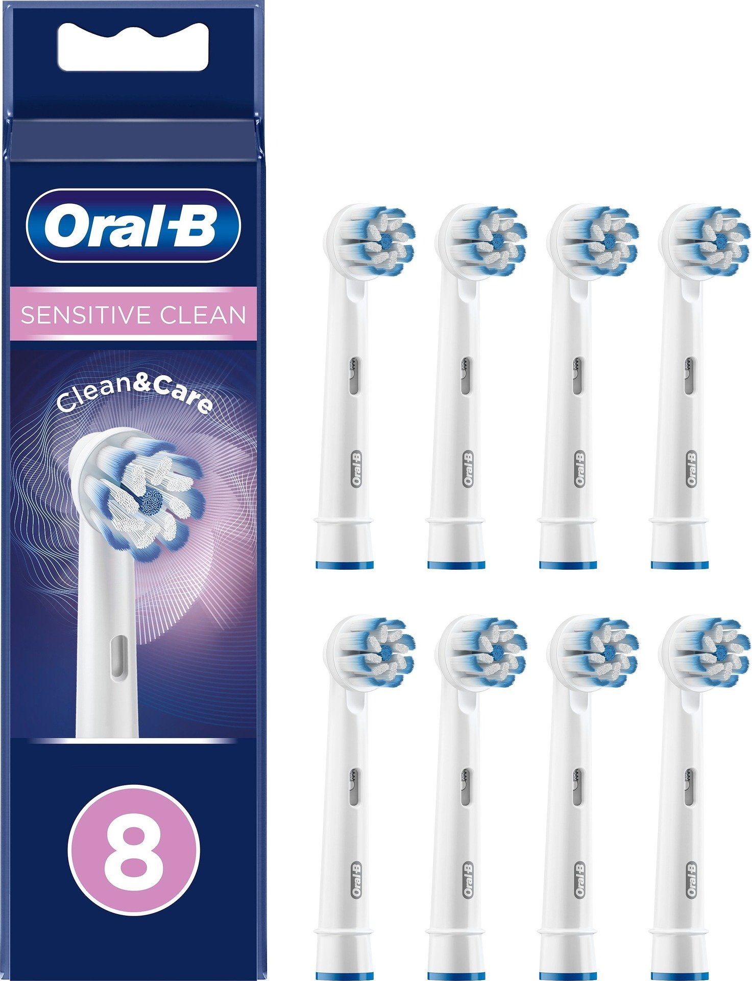 Oral-B Sensitive Clean Tandborsthuvuden 8-pack