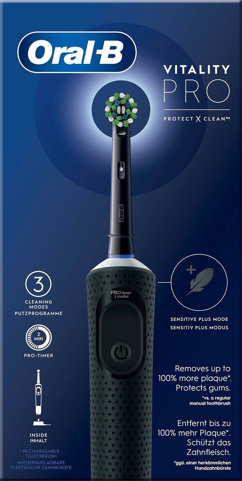 Oral-B Vitality Pro Svart Eltandborste