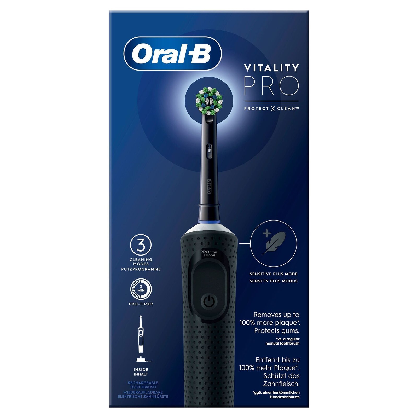 Oral-B Vitality Pro Svart Eltandborste