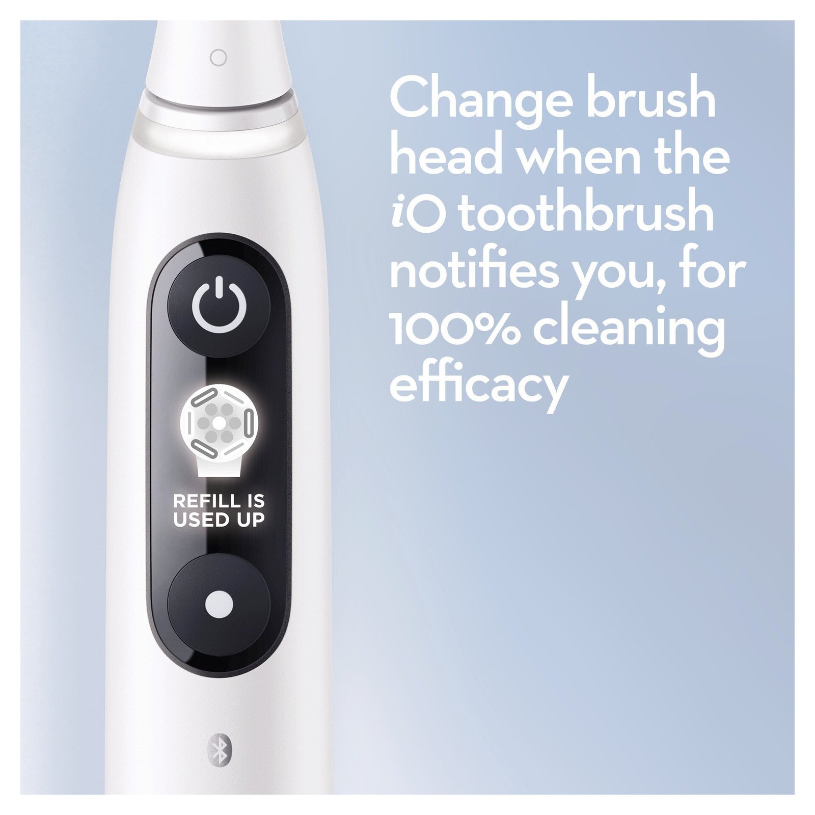Oral-B iO 6S White Eltandborste Designed By Braun 1 st