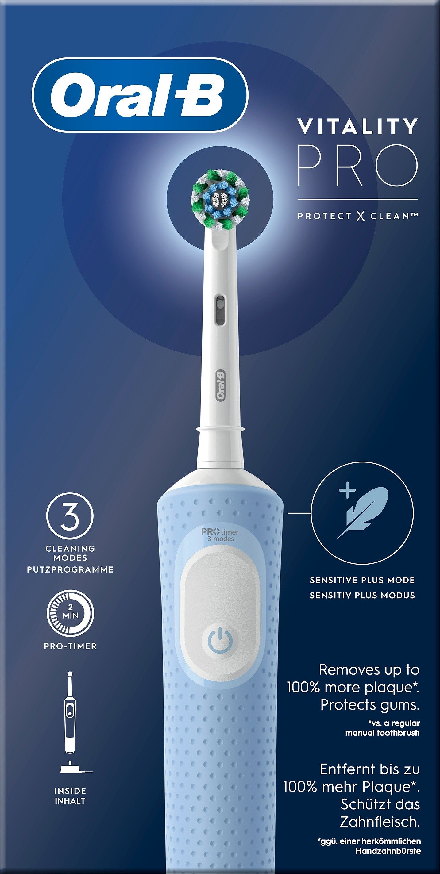 Oral-B Vitality Pro Blå eltandborste