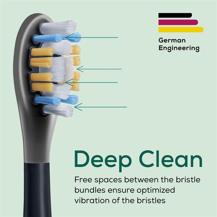 Beurer SC Plaque Eraser Brush Heads 4-pack