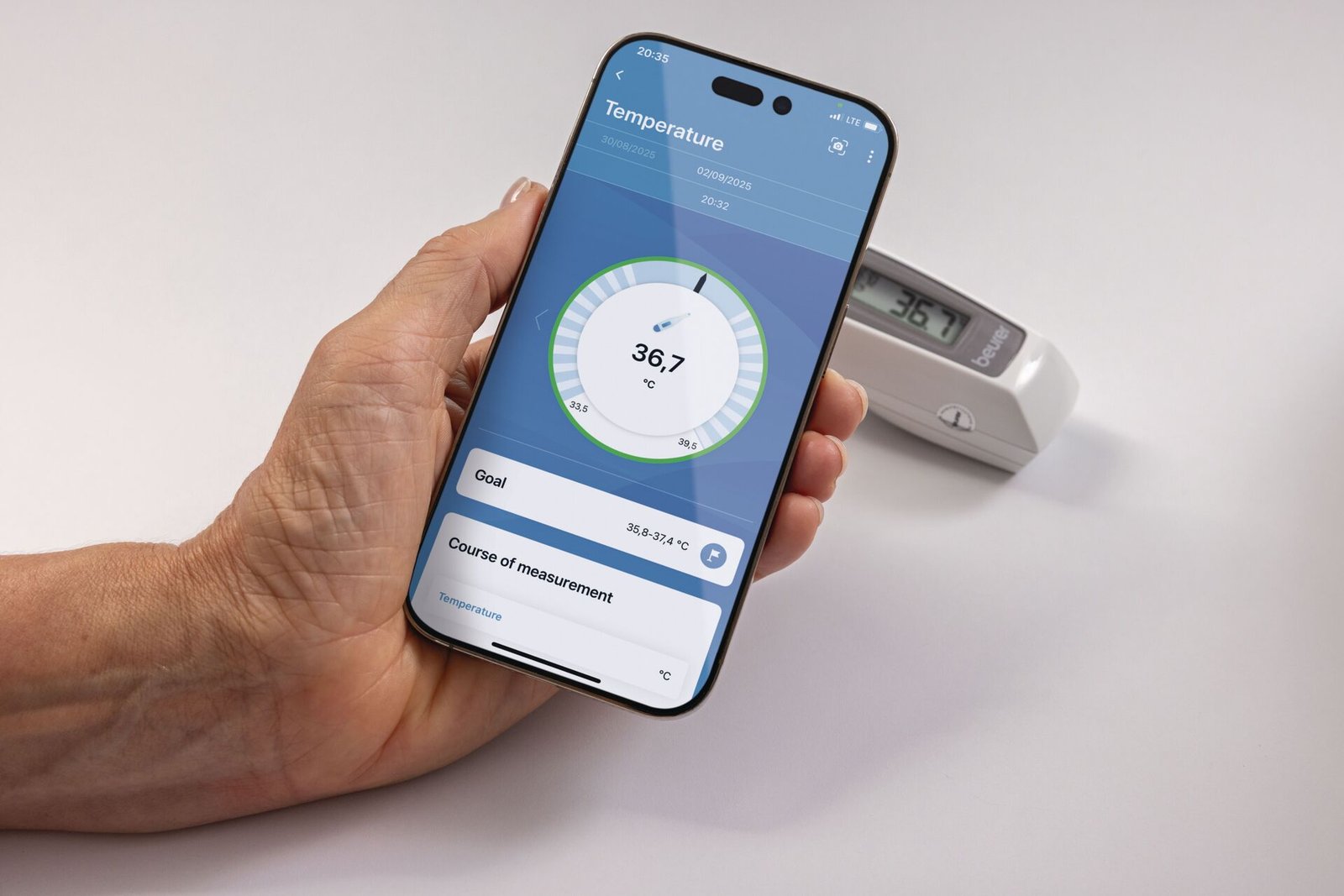 Beurer FT 58 Febertermometer Öra 1 st