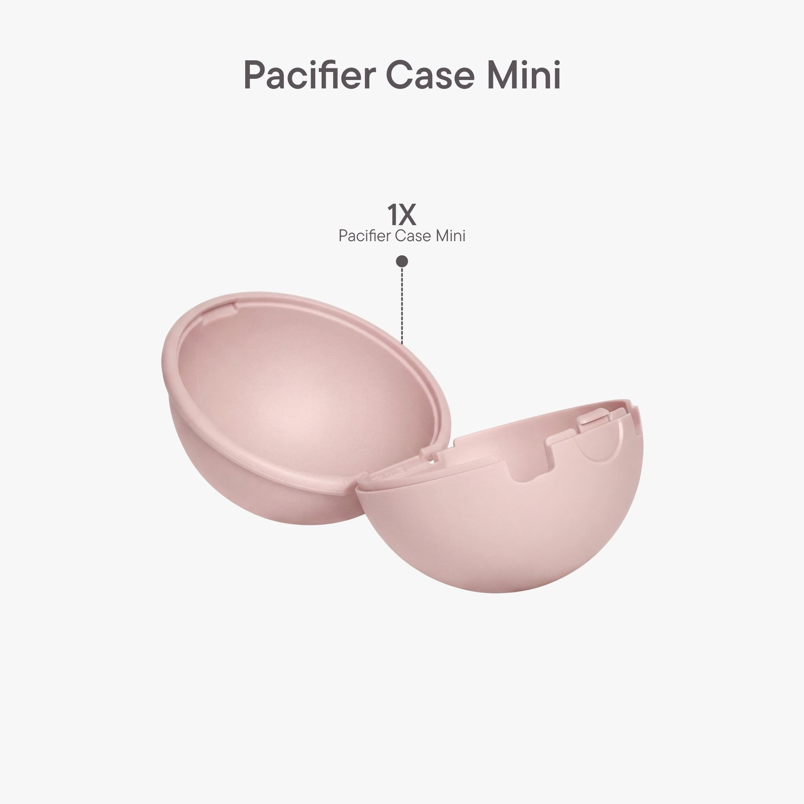 BIBS Pacifier Case Mini Petal