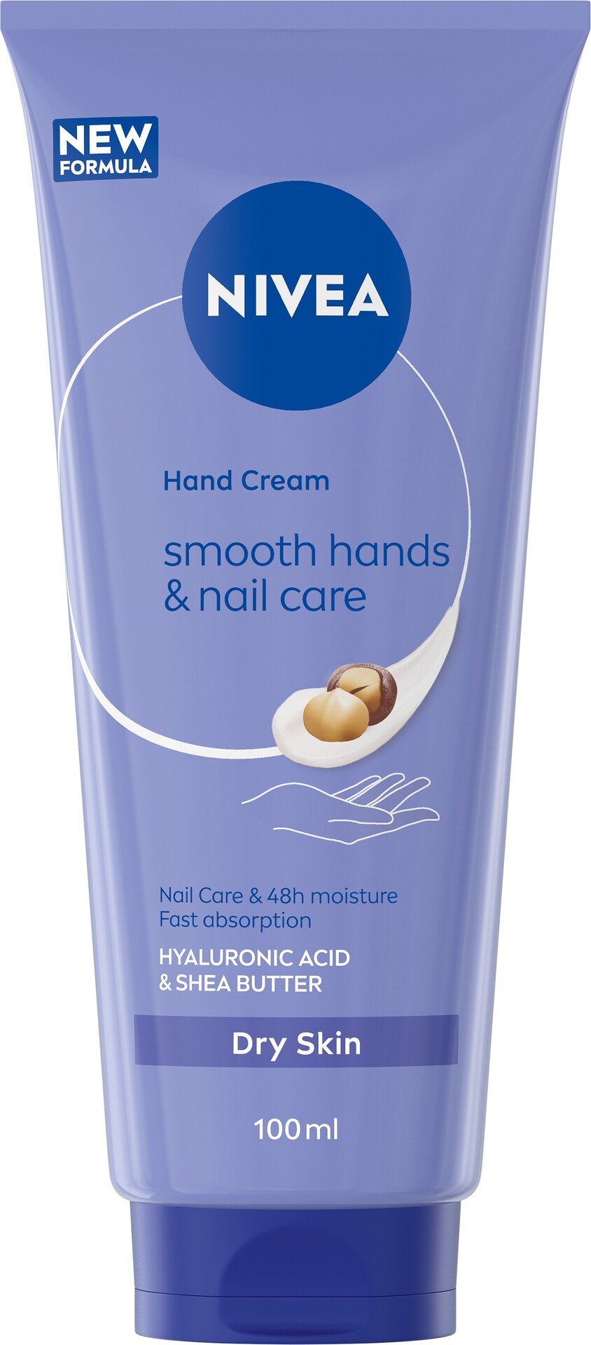 NIVEA Smooth Hands & Nail Care Hand Cream 100 ml