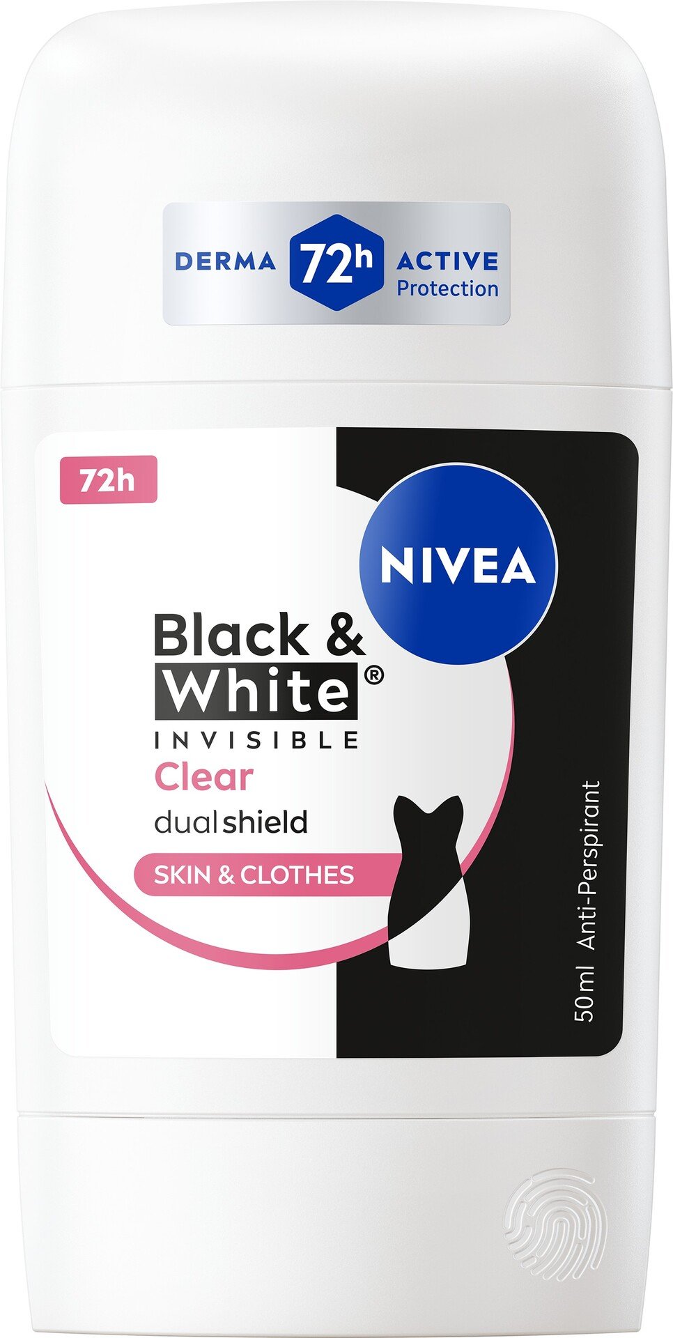 NIVEA Black & White Invisible Clear Stick 50 ml