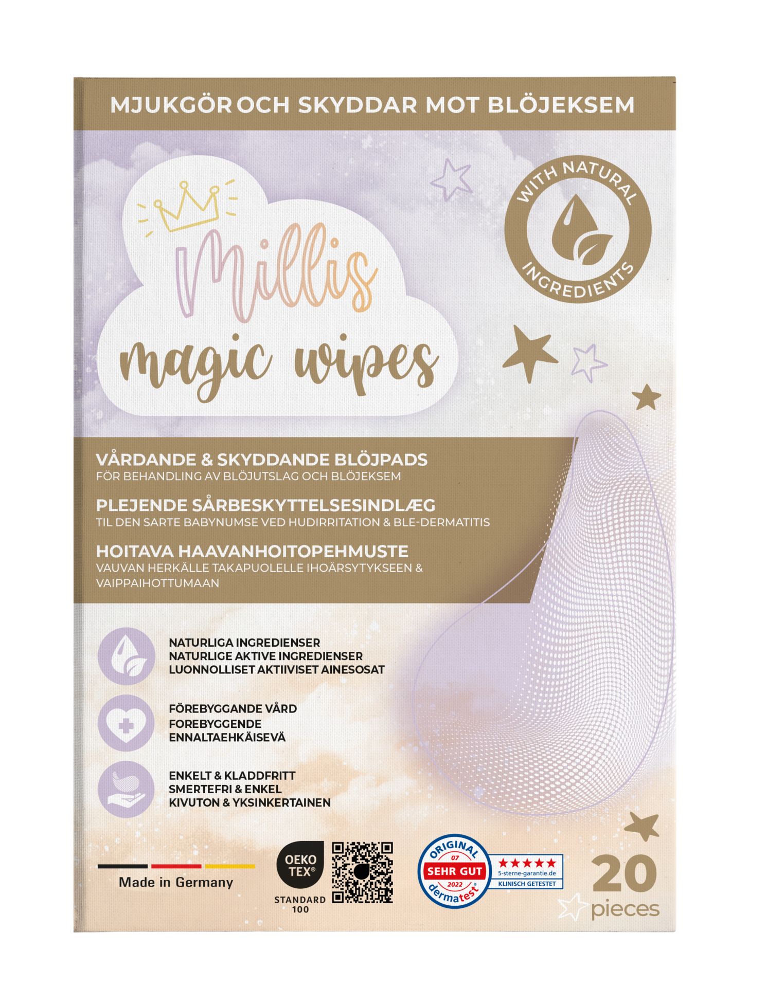 Millis Magic Wipes 20 st