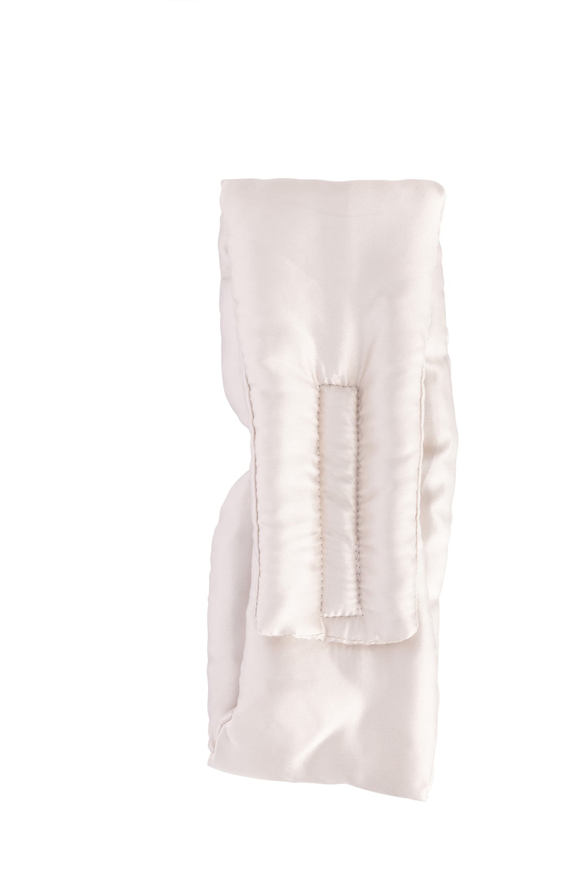Cailap stor sovmask i satin ljus beige