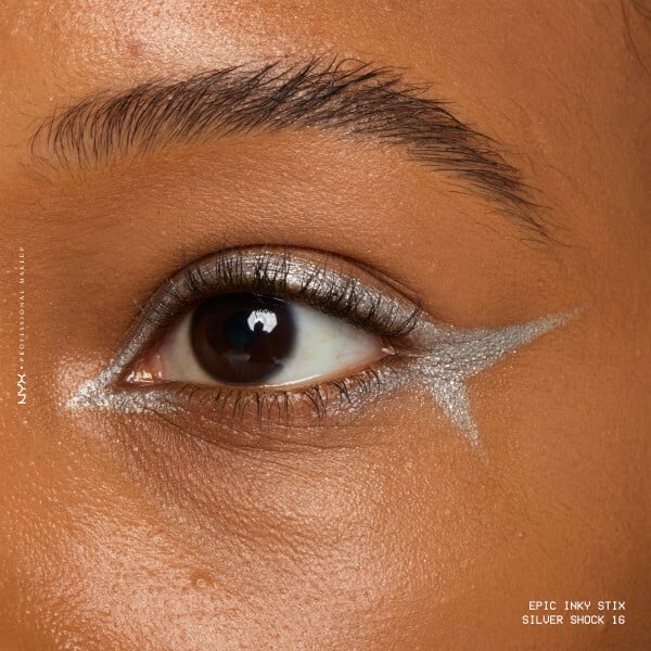 NYX Professional Makeup Epic Inky Stix Eyeliner 16 Silver Shock 0,1 g