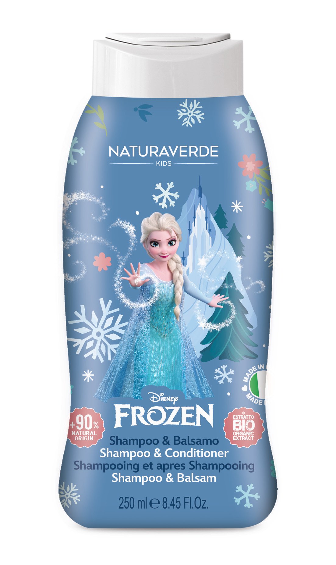 Naturaverde Frozen II Shampoo & Conditioner 250 ml