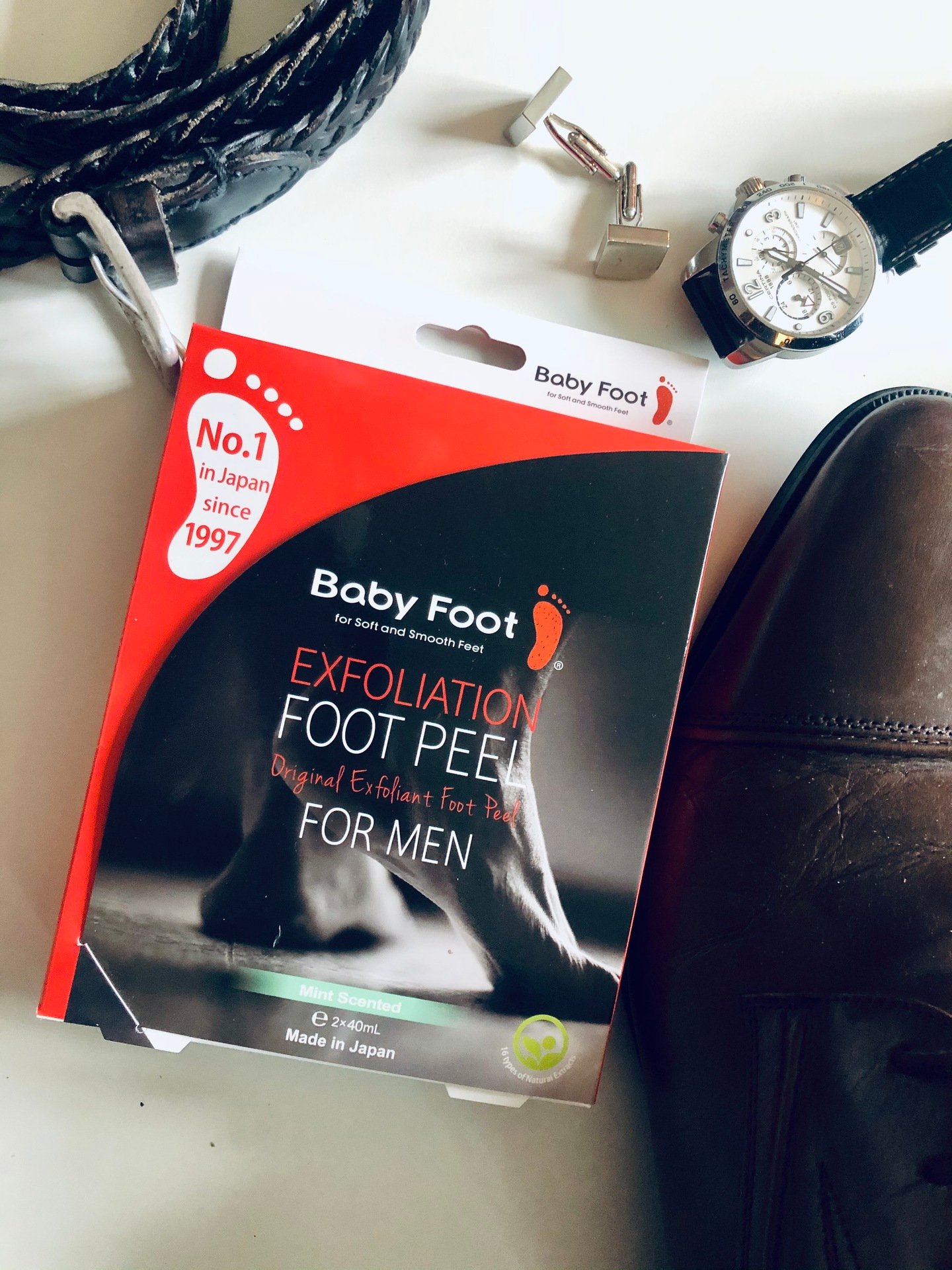 Baby Foot Men´s Exfoliation Foot Peel 2x40 ml