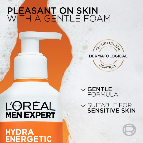 L'Oréal Paris Men Expert Hydra Energetic Vitamin C Cleanser 260 ml