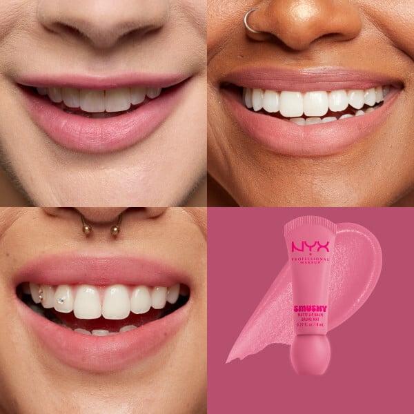 NYX Professional Makeup Smushy Matte Läppbalsam 2 Swipe Sesh 8 ml