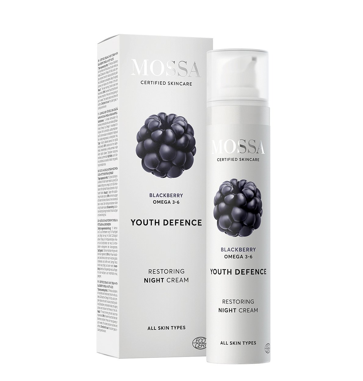 MOSSA Youth Defence Restoring Night Cream 50 ml