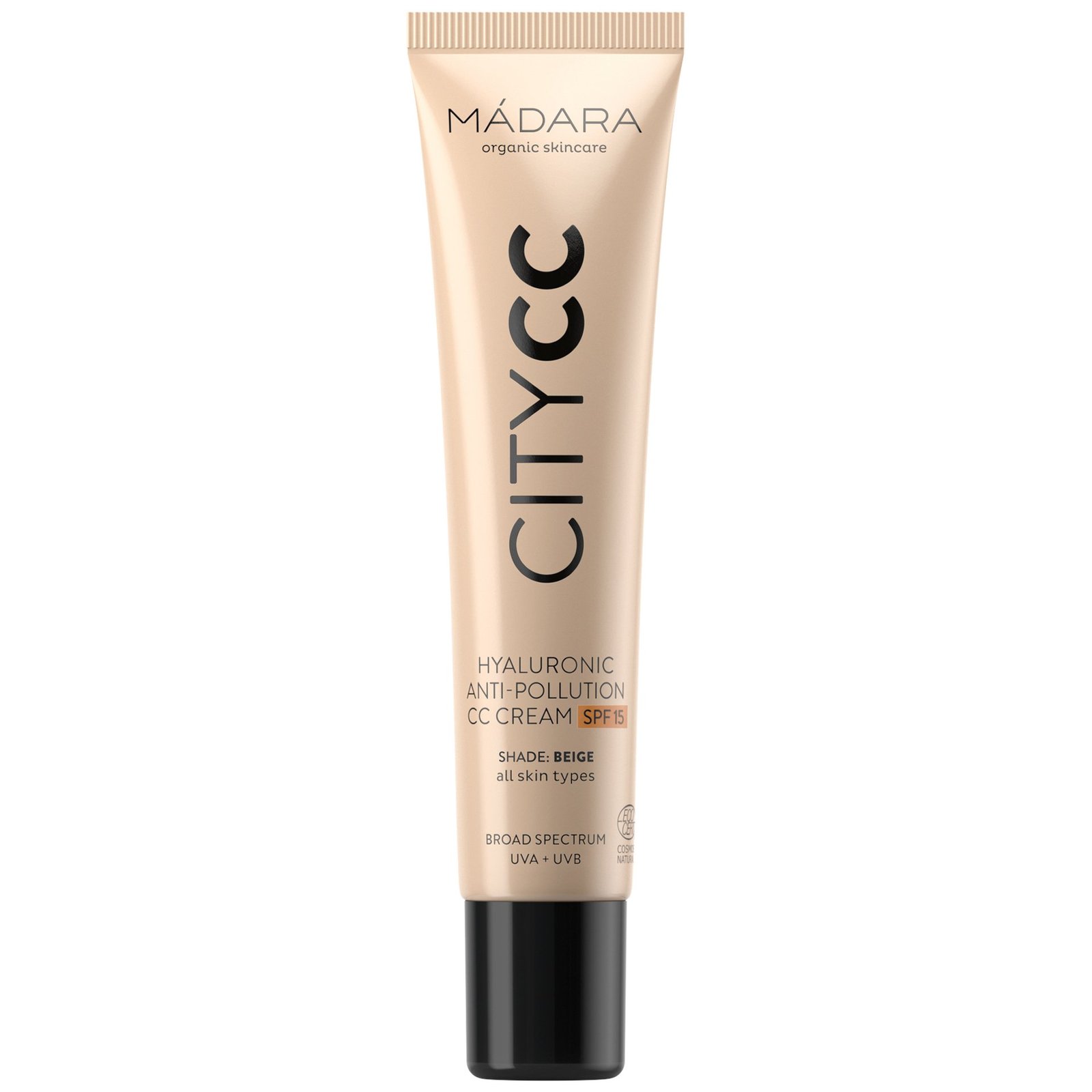 MÁDARA CityCC Hyaluronic Anti-pollution CC Cream SPF 15 Beige 40 ml