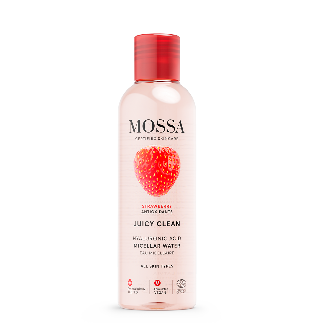 MOSSA Juicy Clean Hyaluronic Acid Micellar Water 200 ml