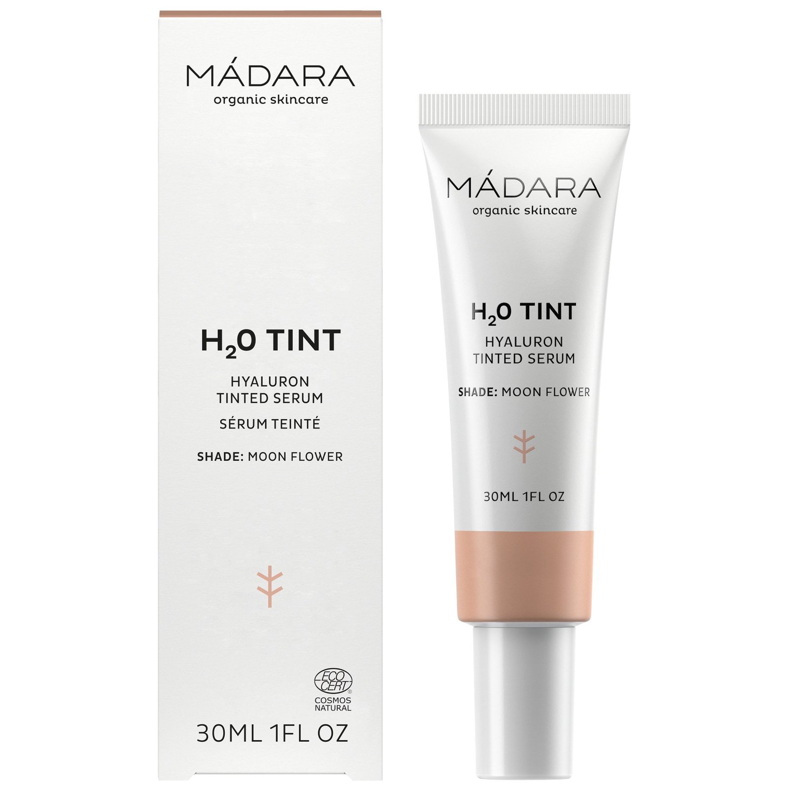 Mádara H2O Tint Hyaluron Tinted Serum 2 Moon Flower 30 ml