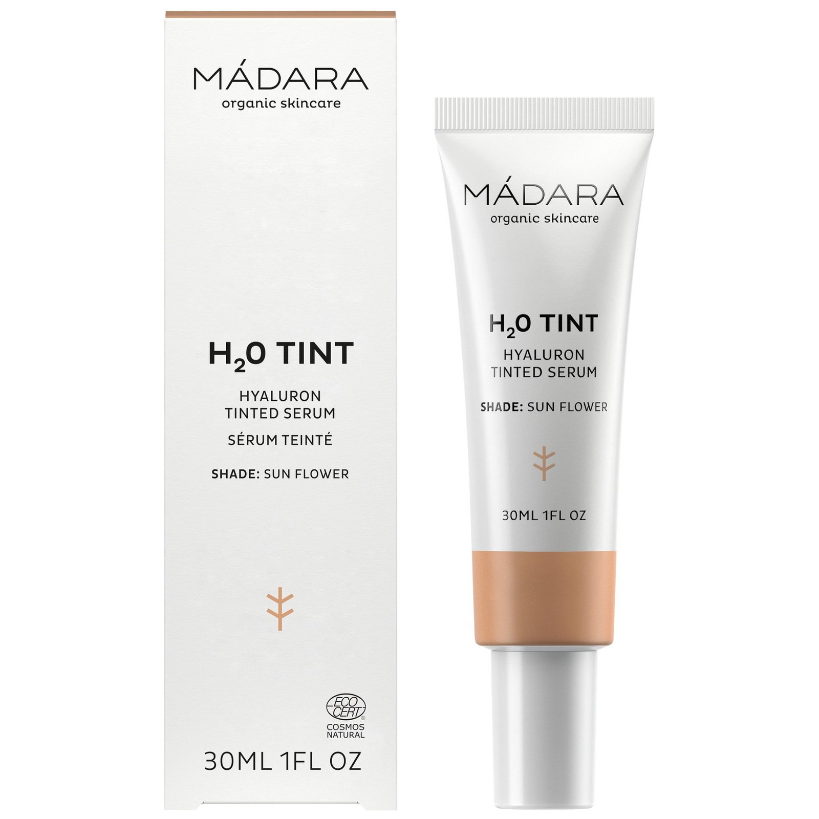 Mádara H2O Tint Hyaluron Tinted Serum 3 Sun Flower 30 ml