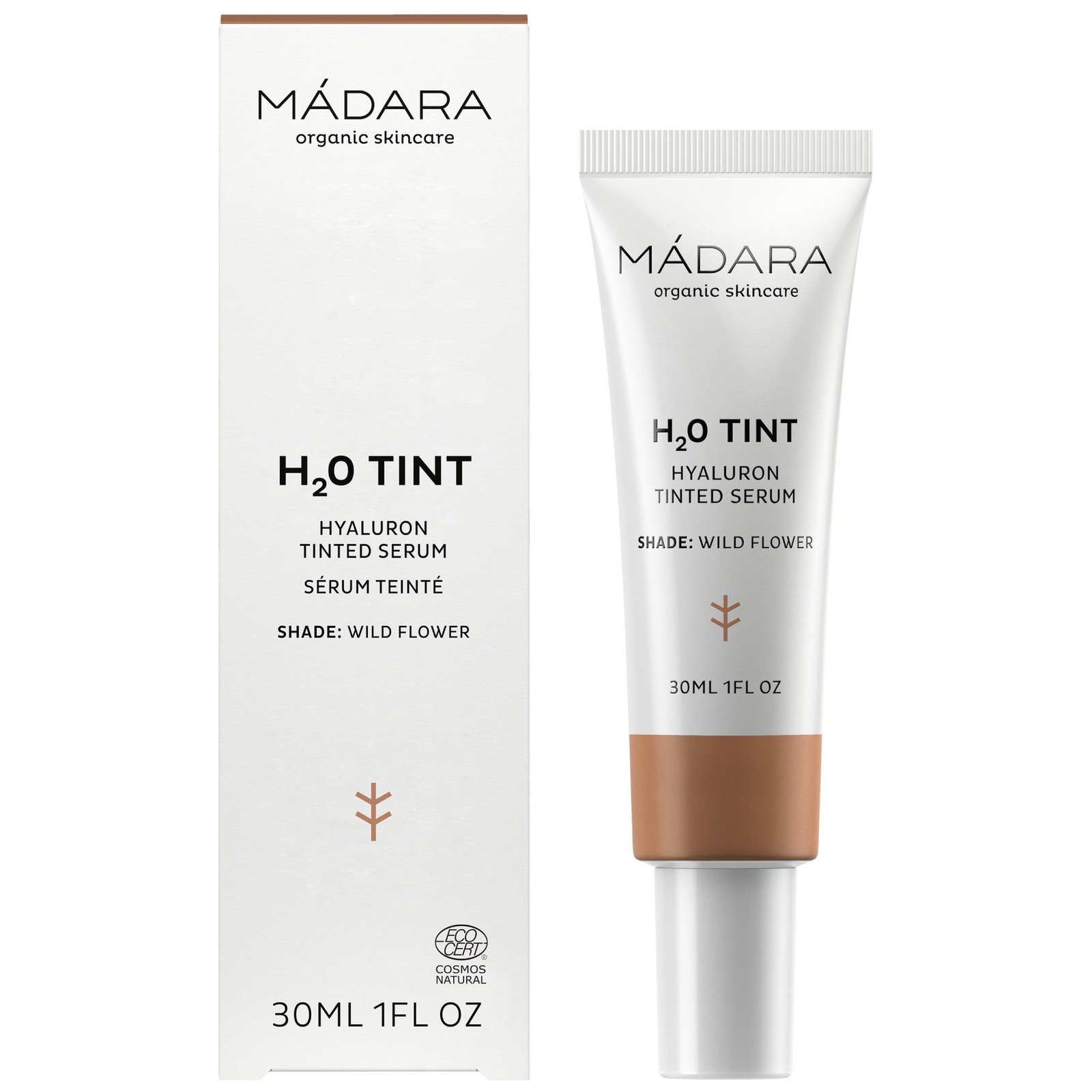 Mádara H2O Tint Hyaluron Tinted Serum 4 Wild Flower 30 ml