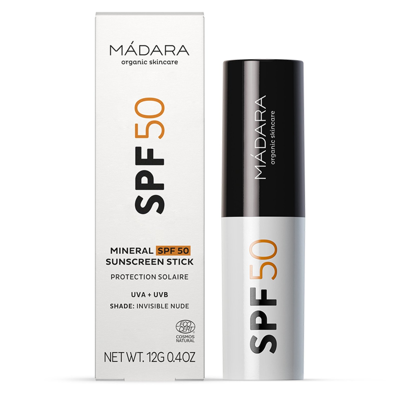 Mádara Mineral SPF50 Sunscreen Stick 12 g