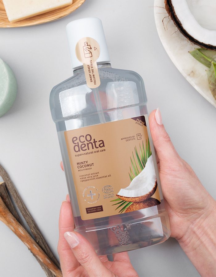Ecodenta Minty Coconut Mouthwash 500 ml