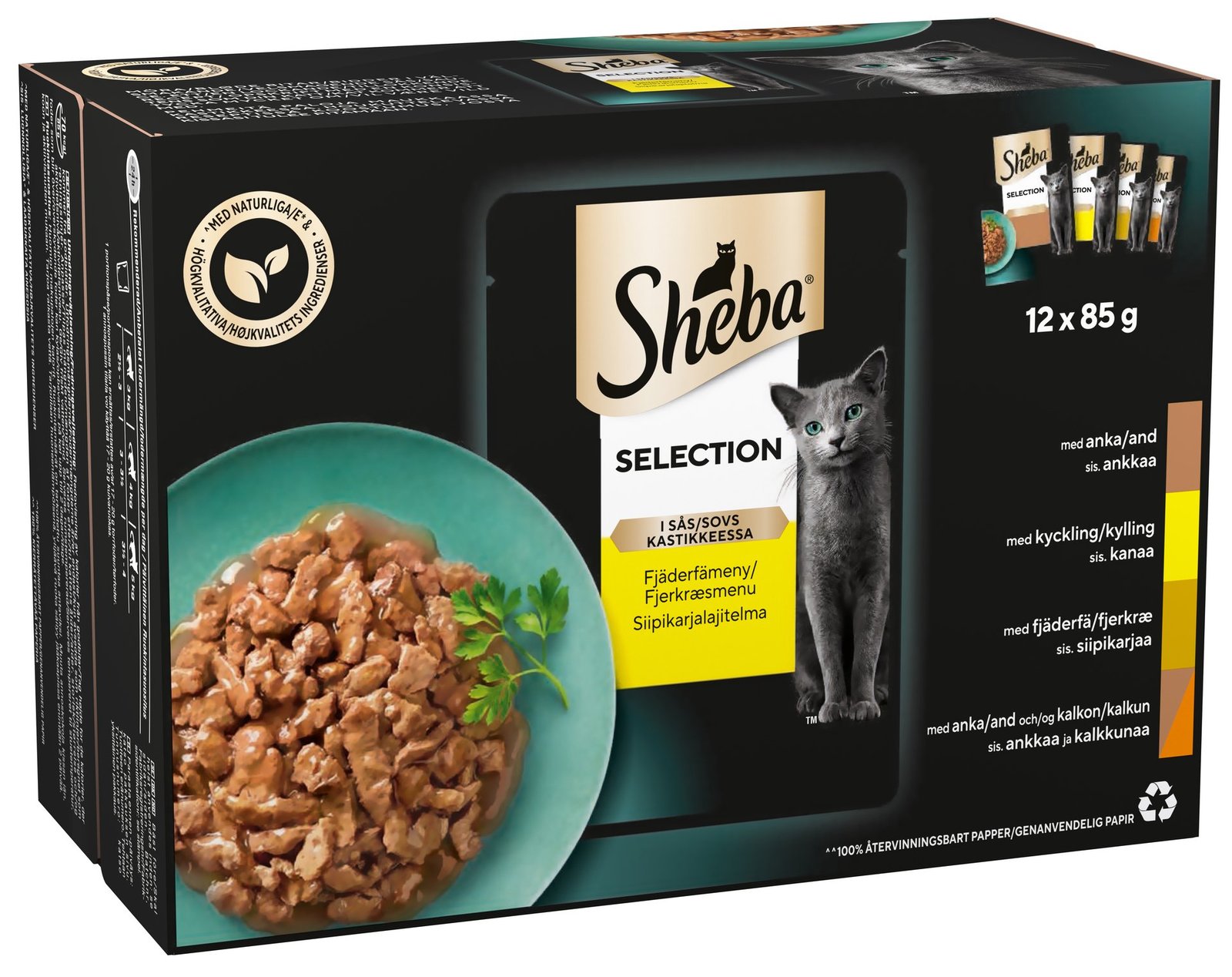 Sheba Selection i Sås 1020 g