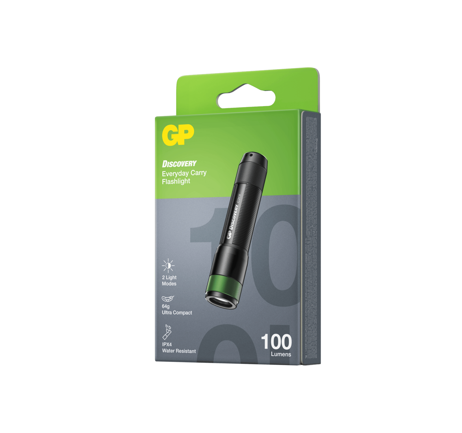 GP Batteries Discovery Ficklampa C31X 100 lumen 1 st