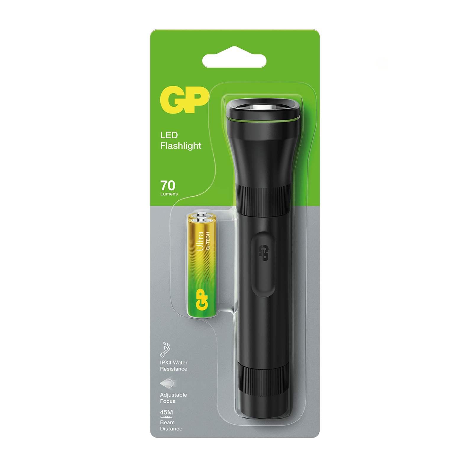 GP Batteries Everyday Ficklampa 70 Lumen