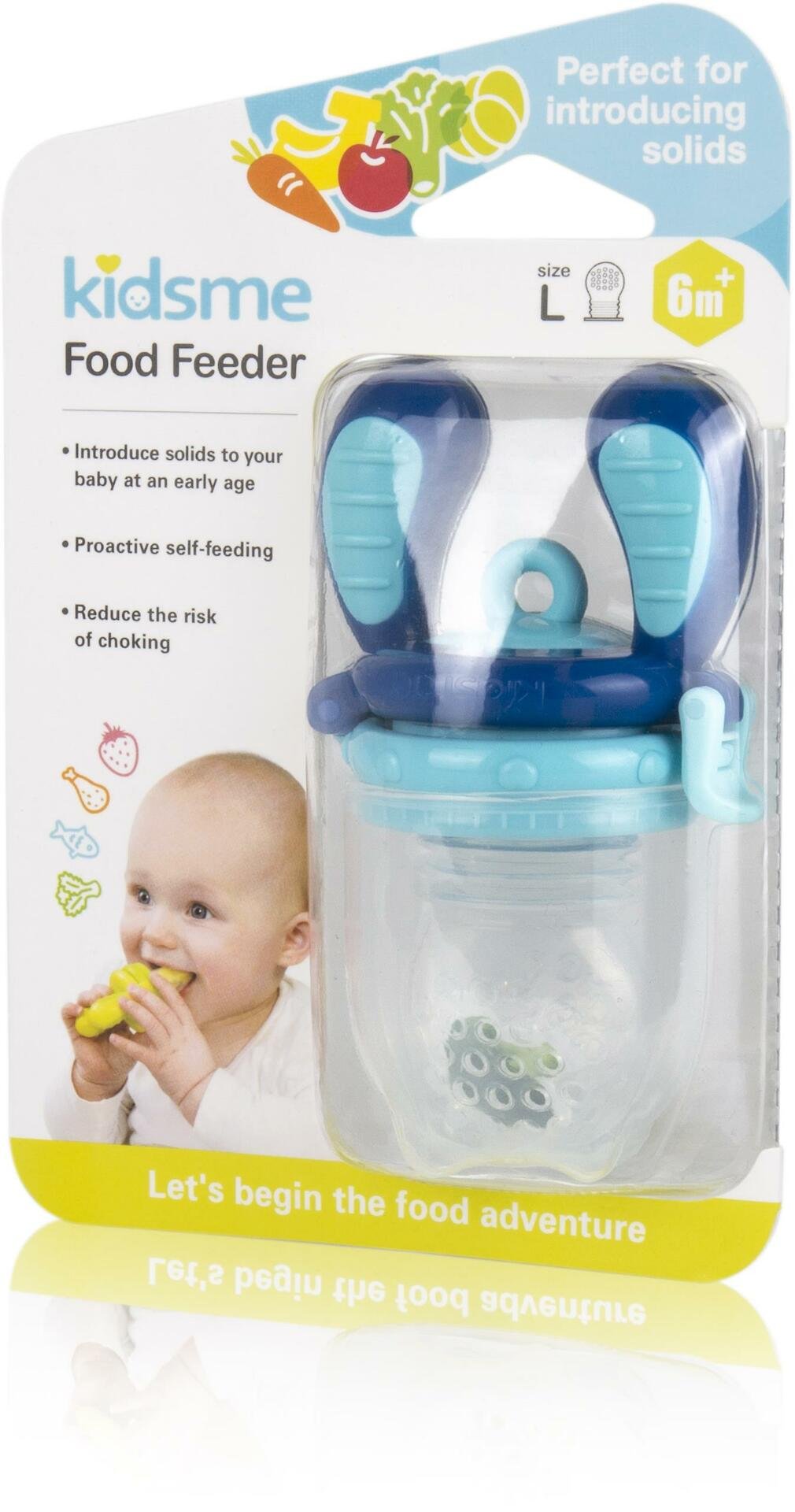 Kidsme FoodFeeder 6m+ Aquamarine 1 st