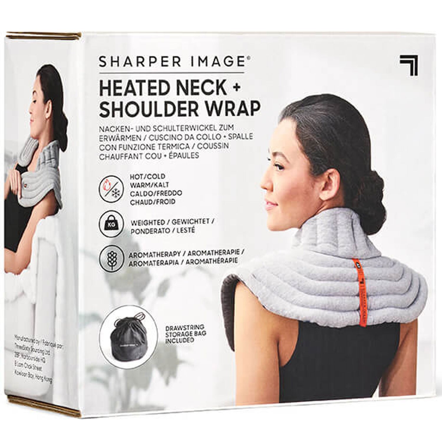 Sharper Image Neck and Shoulder Wrap Heated