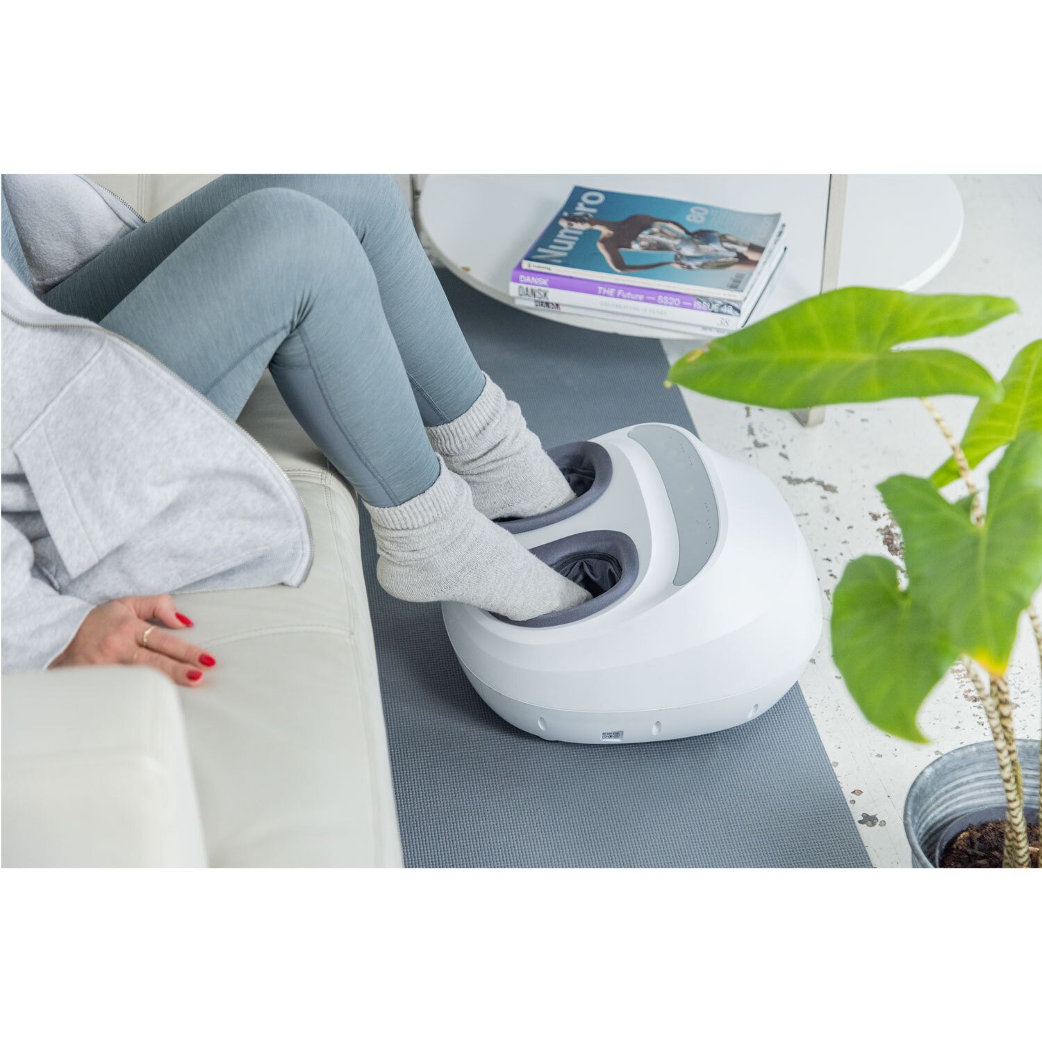 Sharper Image Massager Foot Eggshape
